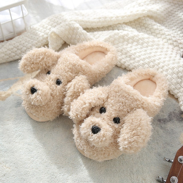 EB | Bequeme Damen Hausschuhe mit Tiermuster