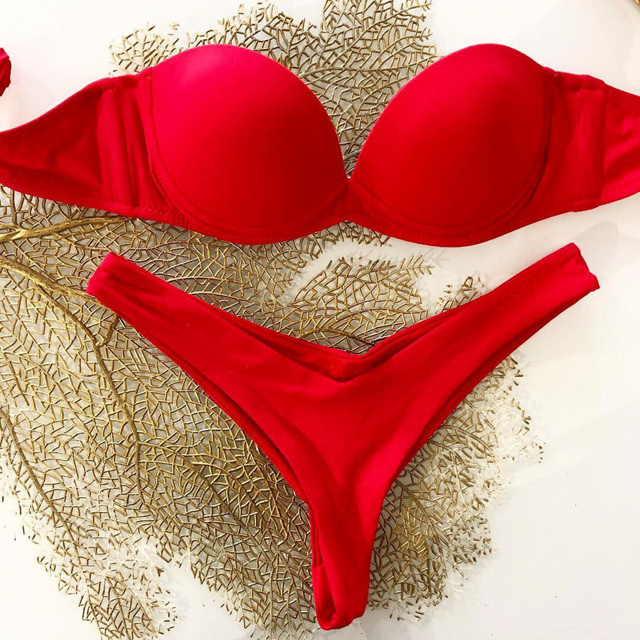 Damen Push-up Bikini EB