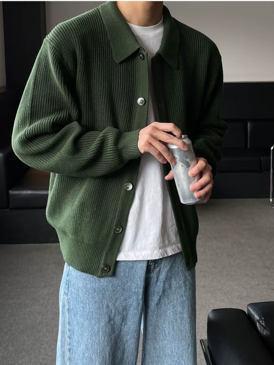 EB | Der Slim - Fit - Cardigan Im Streetwear - Look für Moderne Männer