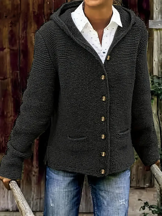 EB | Modische Strickjacke mit Knopfleiste