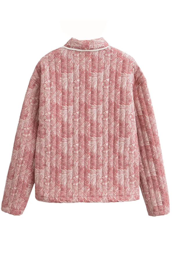 EB | Fashion Vielseitiger Bedruckter Cardigan Langarm Baumwolljacke