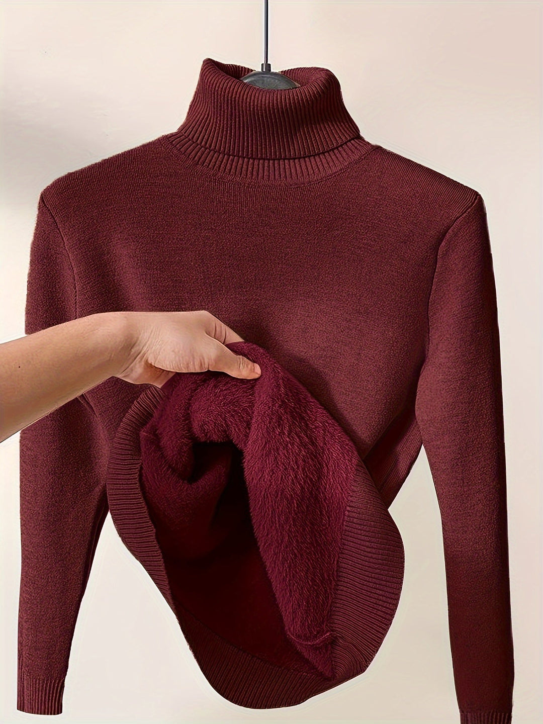 EB | Weicher Rollkragenpullover für Kalte Tage