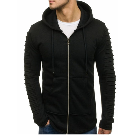 Herren Zip-Hoodie mit innovativem Design EB