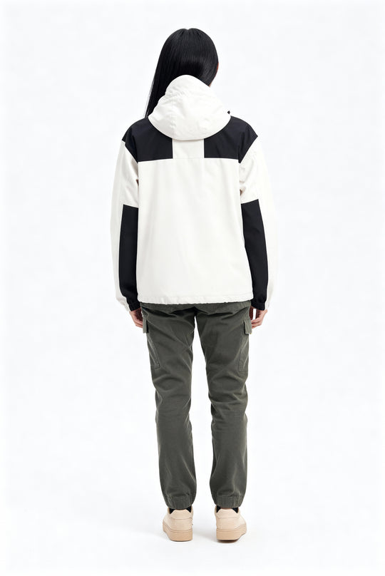 Damen Fleece 3-in-1 Winterjacke mit Kapuze & Wärmefunktion | EB