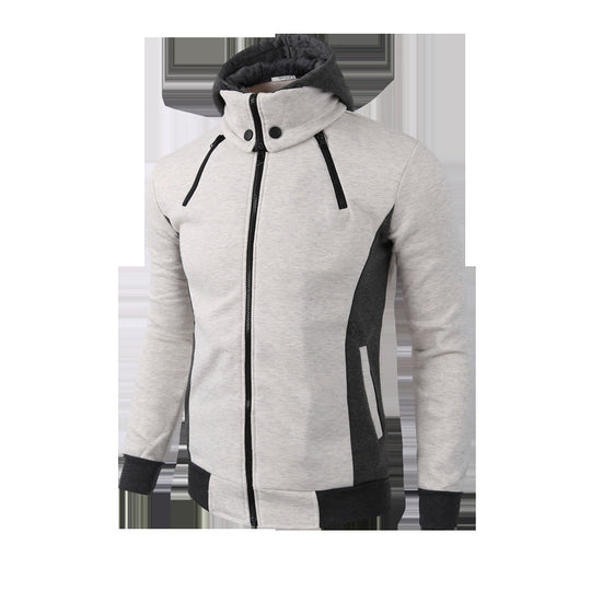 Herren Sportjacke mit abnehmbarer Kapuze und praktischen Taschen EB
