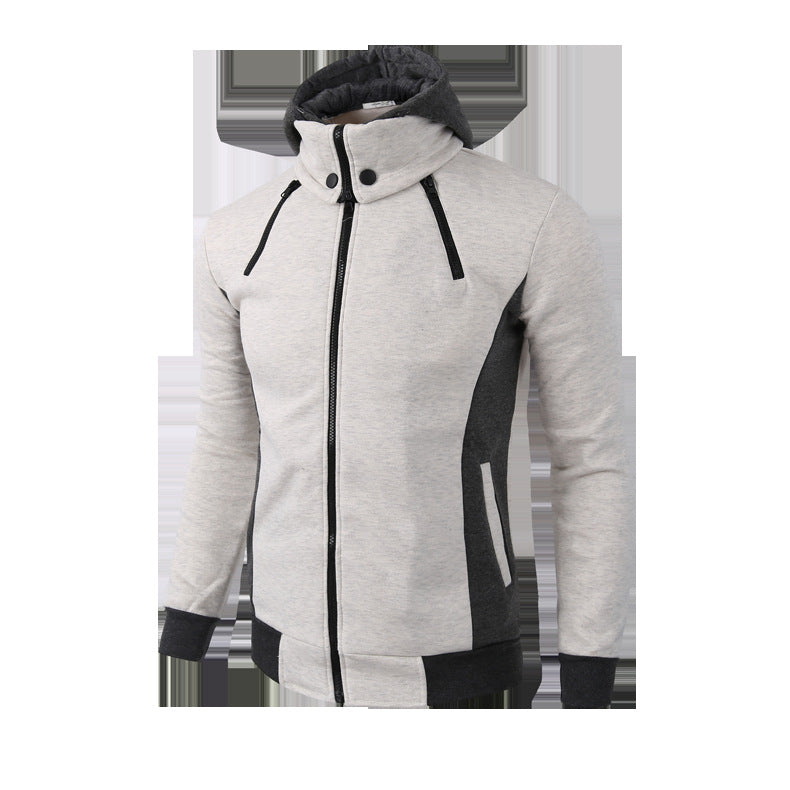 Herren Sportjacke mit abnehmbarer Kapuze und praktischen Taschen EB