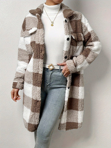 EB | Sherpa-Jacke - elegante Damen-Außenjacke für Stil und Wärme