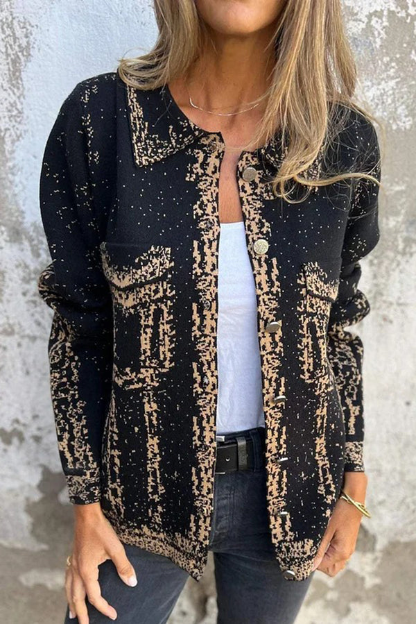 EB | Revers Metall Schnalle Lässige Lockere Jacke