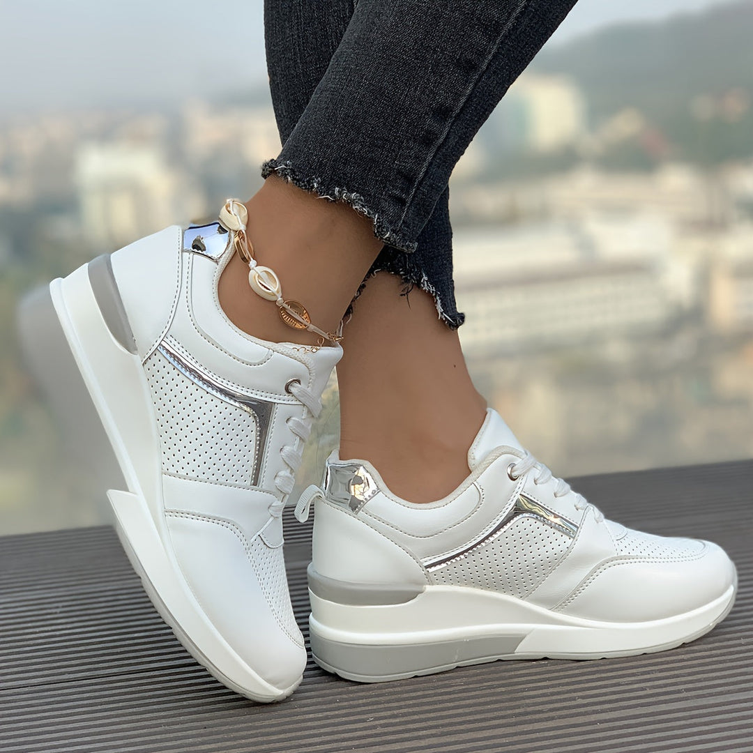 EB | Einfarbige Sneaker Für Damen Ideal Für Den Alltag