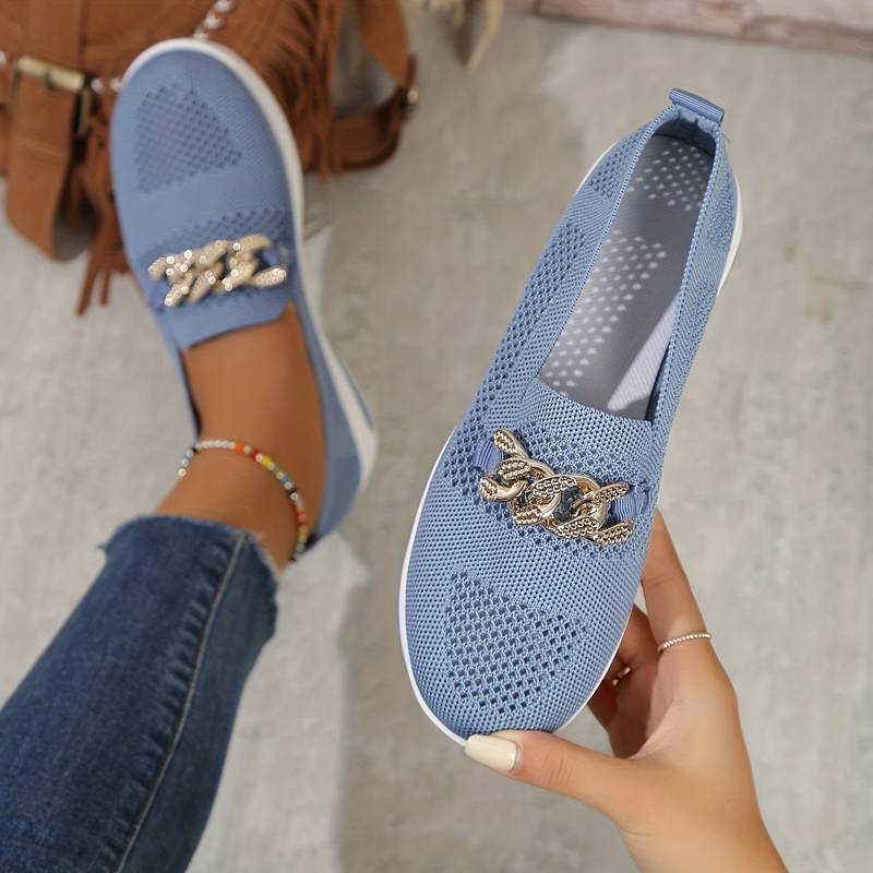 EB | Casual Kettenband Orthopädische Mesh Schuhe