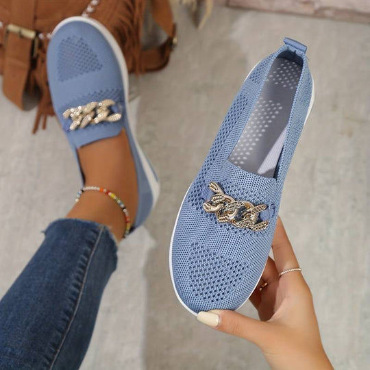 EB | Casual Kettenband Orthopädische Mesh Schuhe