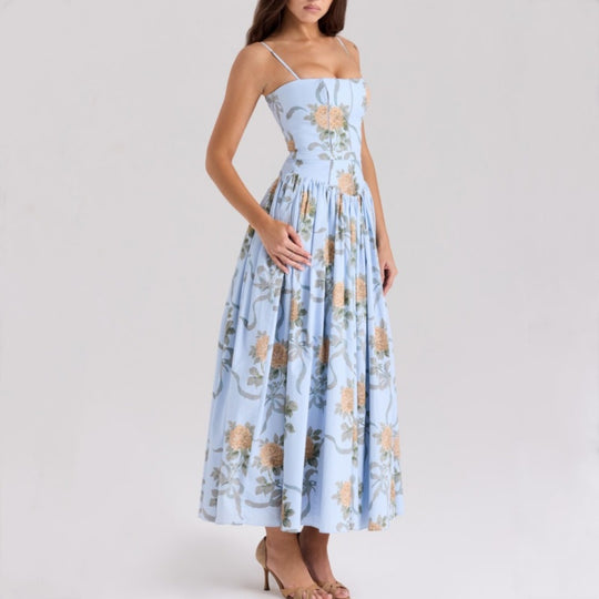 EB | Florales Strapskleid