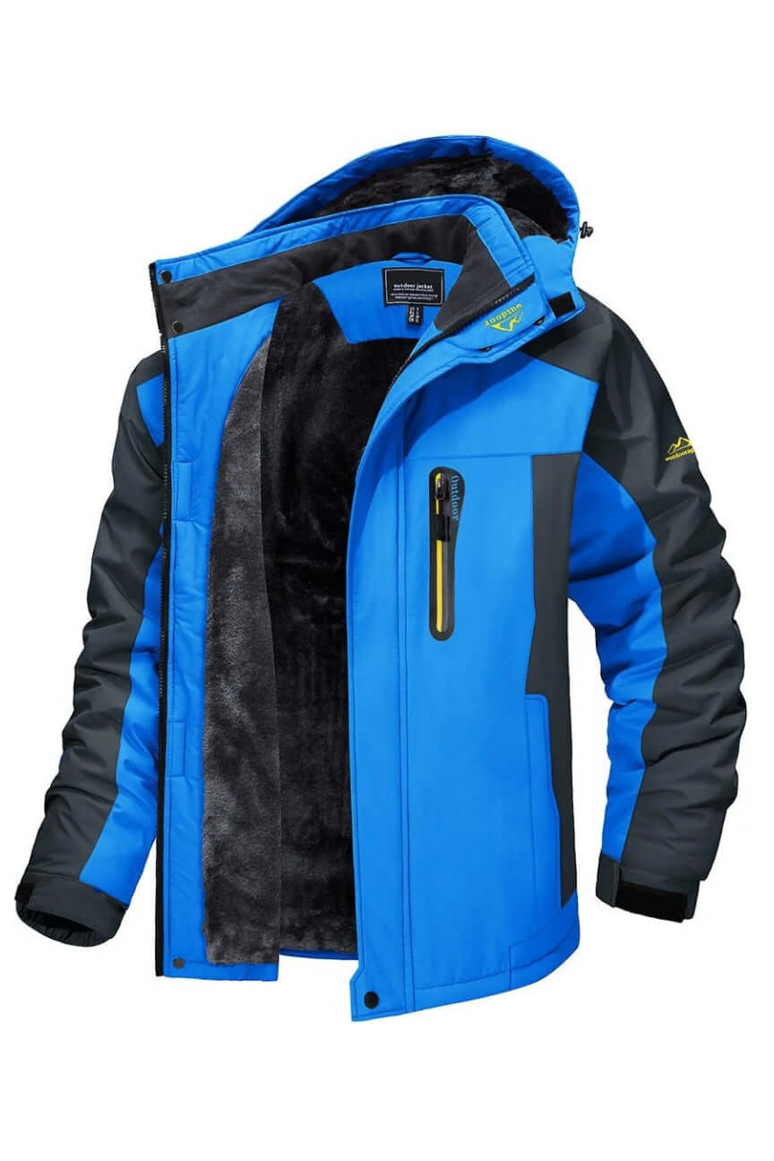 EB | Herren wasserdichte fleecegefütterte Winterjacke