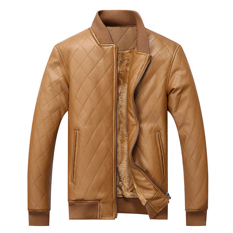 Herren gesteppte jacke mit kuscheligem Innenfutter EB