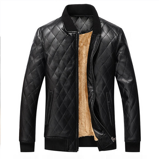 Herren gesteppte jacke mit kuscheligem Innenfutter EB