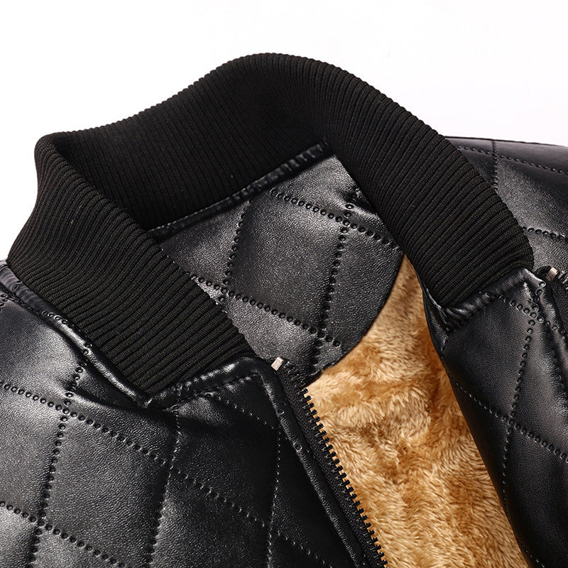Herren gesteppte jacke mit kuscheligem Innenfutter EB