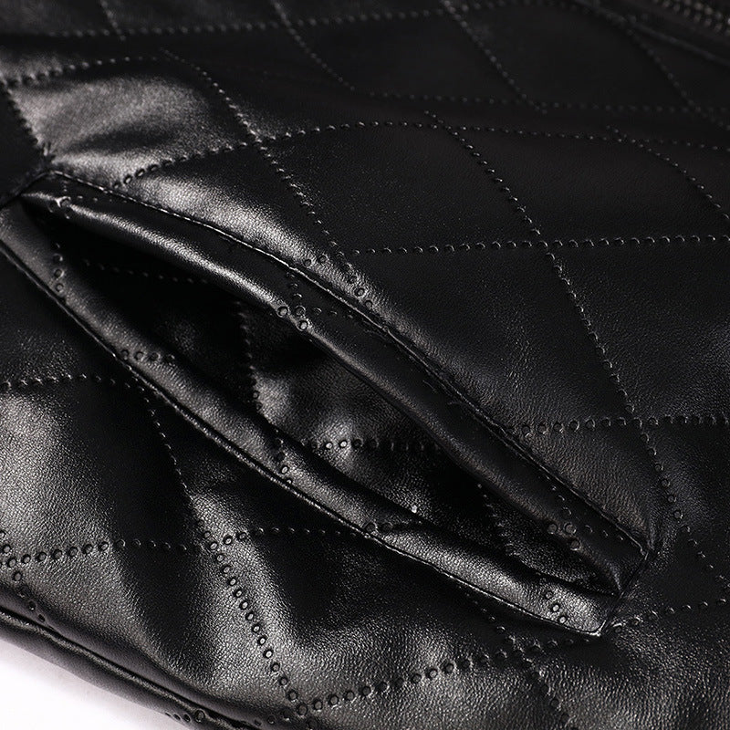 Herren gesteppte jacke mit kuscheligem Innenfutter EB