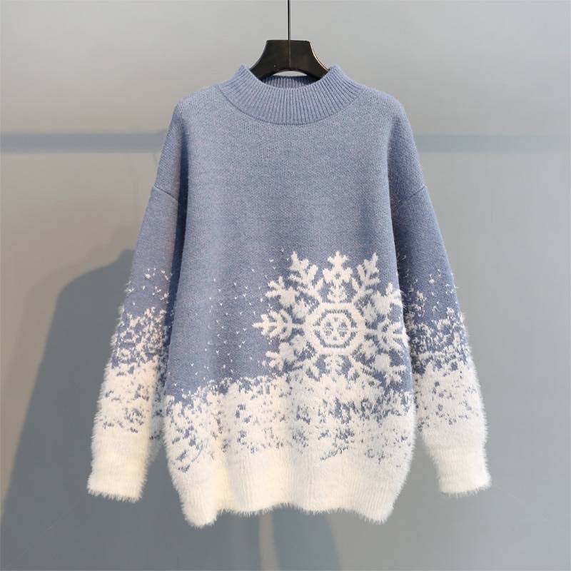 EB | Festlicher Weihnachtlicher Strickpullover Für Damen
