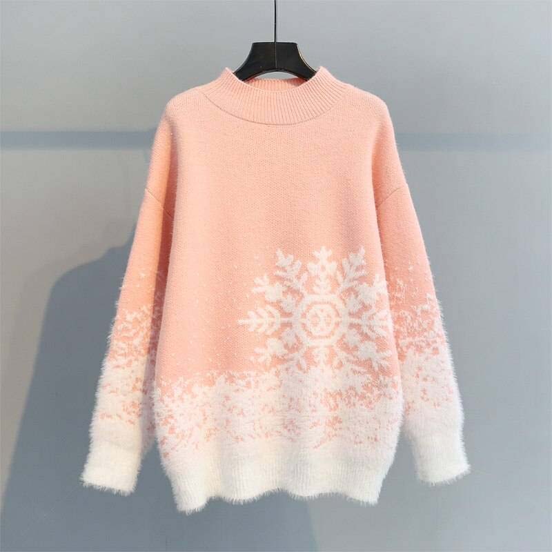 EB | Festlicher Weihnachtlicher Strickpullover Für Damen