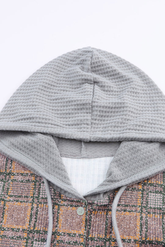 EB | Gesmusterte Hemd mit Kapuze Polyester Ideal für Den Alltag