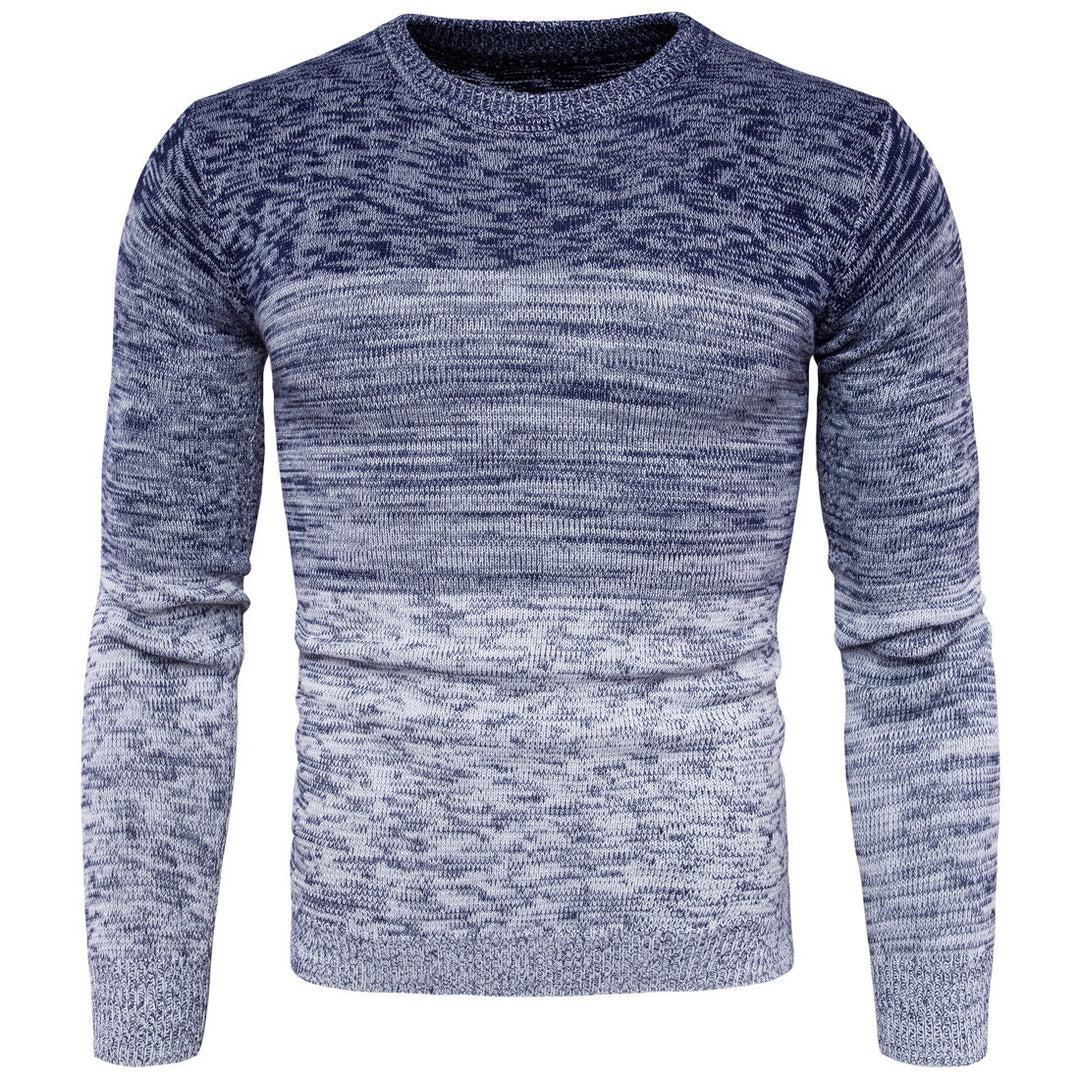 Herren Strickpullover im modernen Farbverlauf EB
