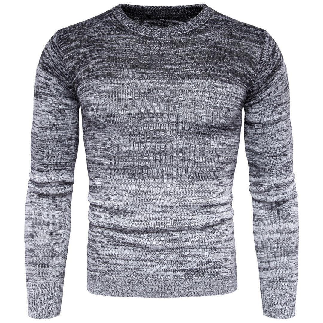 Herren Strickpullover im modernen Farbverlauf EB