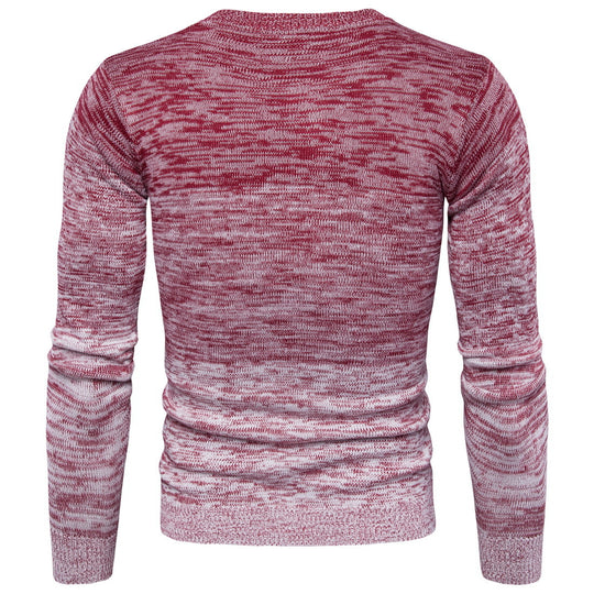 Herren Strickpullover im modernen Farbverlauf EB