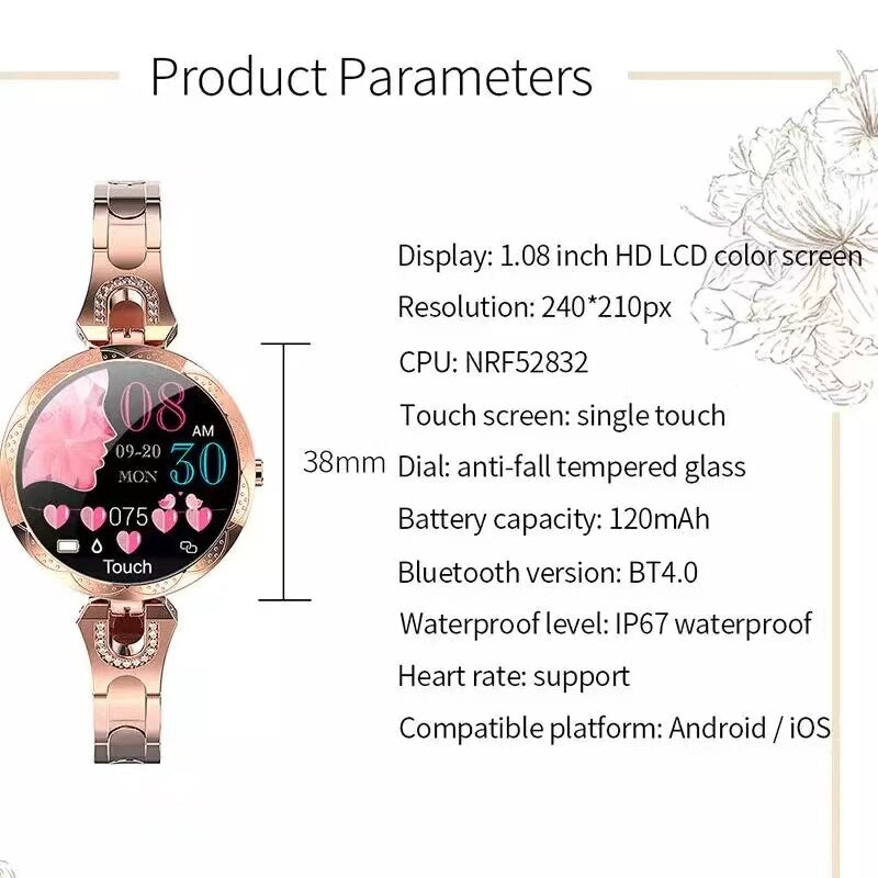 EB | Fitnessuhr Aquafit Smartwatch