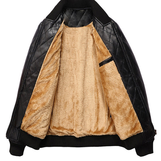 Herren gesteppte jacke mit kuscheligem Innenfutter EB