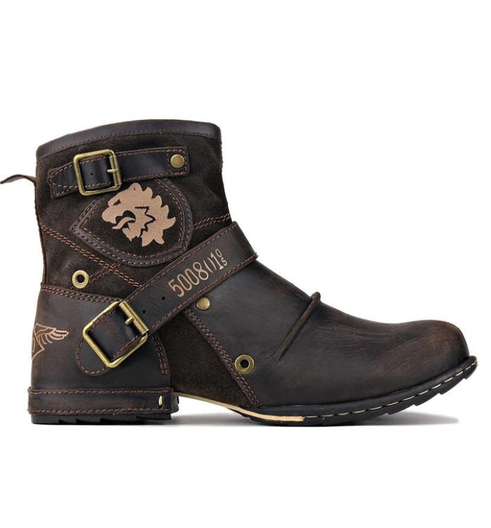 Exklusive Herrenstiefel im Vintage-Stil EB