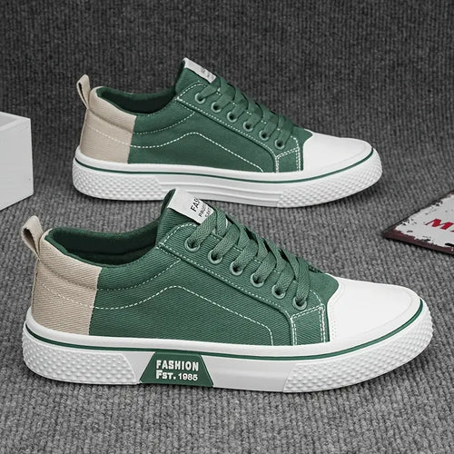 Atmungsaktive Canvas-Sneakers für Männer EB