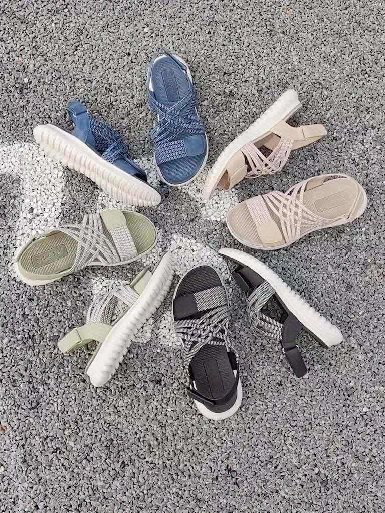 leichte Komfortsandalen mit Fußbett EB EB