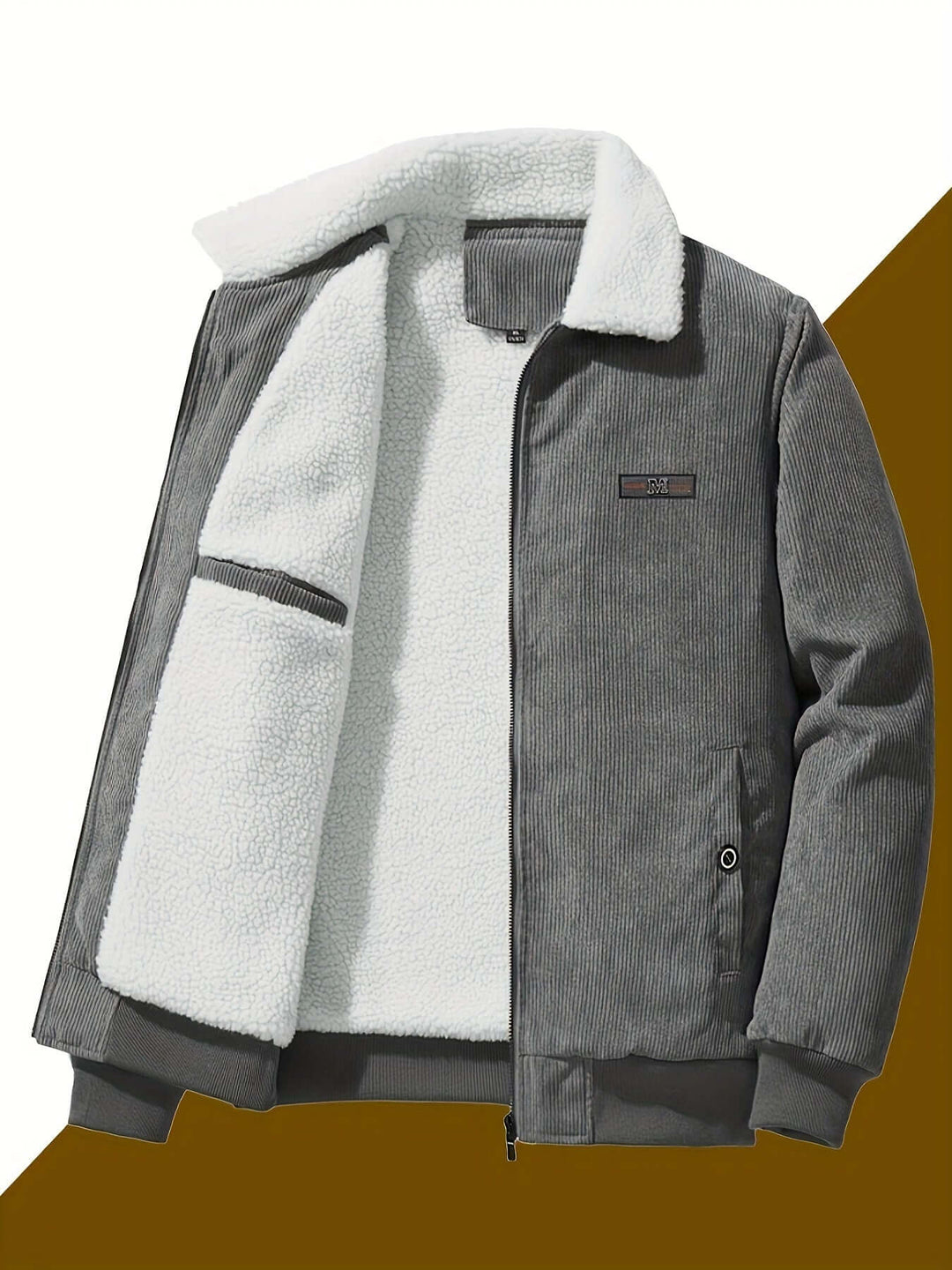 EB | Herren Warme Winterjacke - Dicke Steppjacke