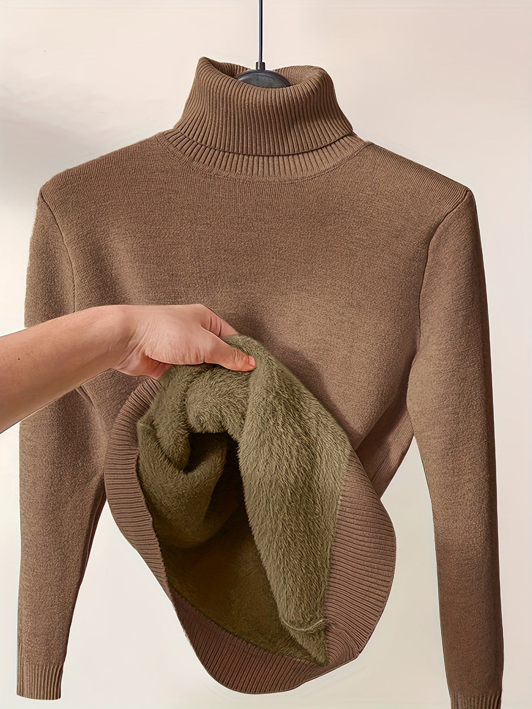 EB | Foret Rollkragenpullover Warm und Weich Perfekt für Den Winter