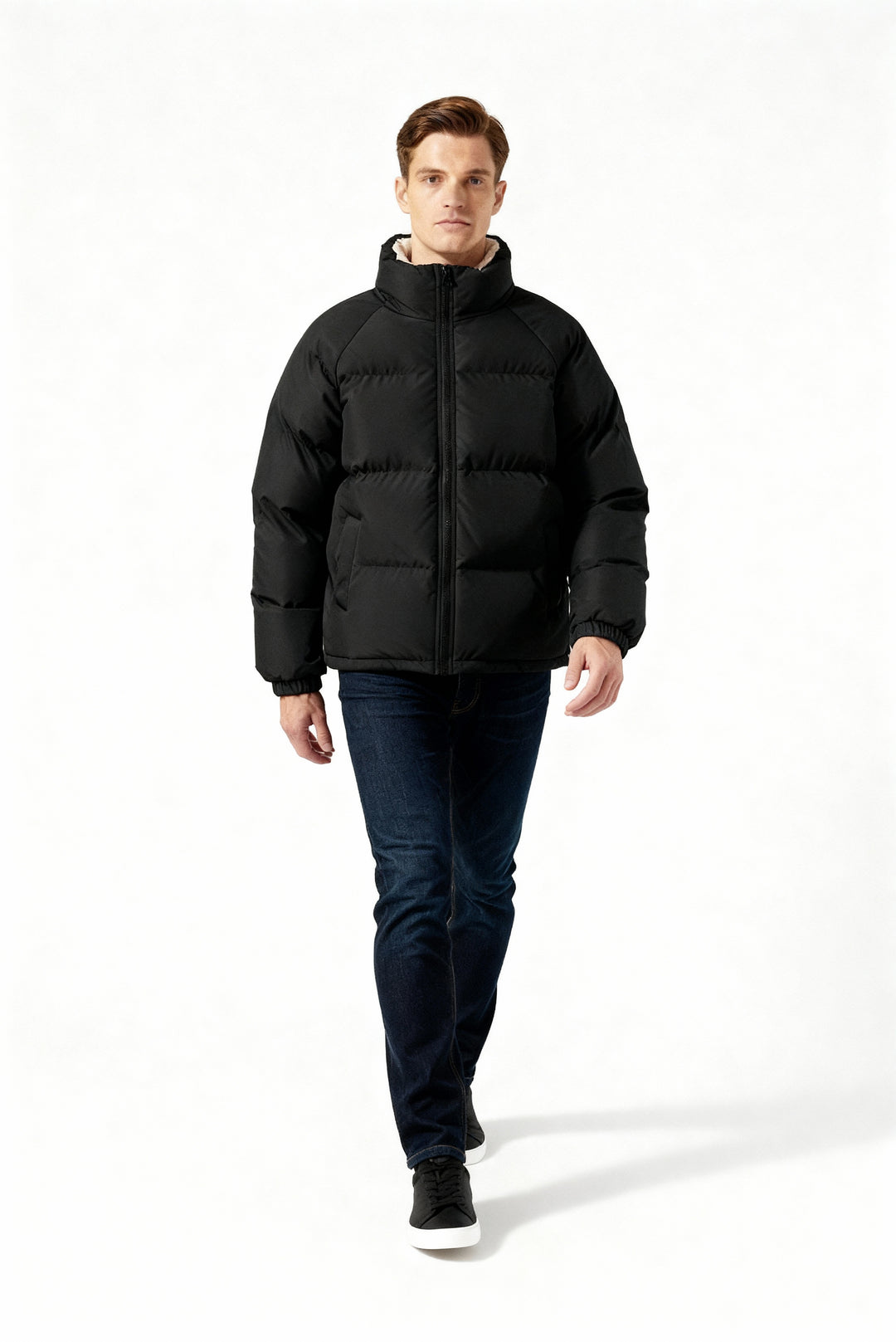 Johan - Fleece-gefütterte Pufferjacke