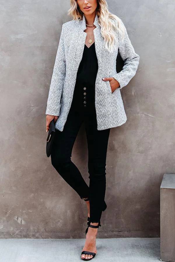 EB | Legere einfarbige Jacke