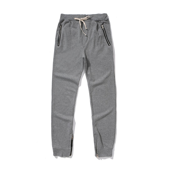 Herren Jogginghose mit seitlichen Reißverschlusstaschen und gemütlichem Schnitt EB