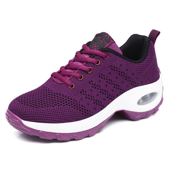Damen Sportliche Lauf-Sneaker mit dämpfender Sohle und atmungsaktivem Obermaterial EB
