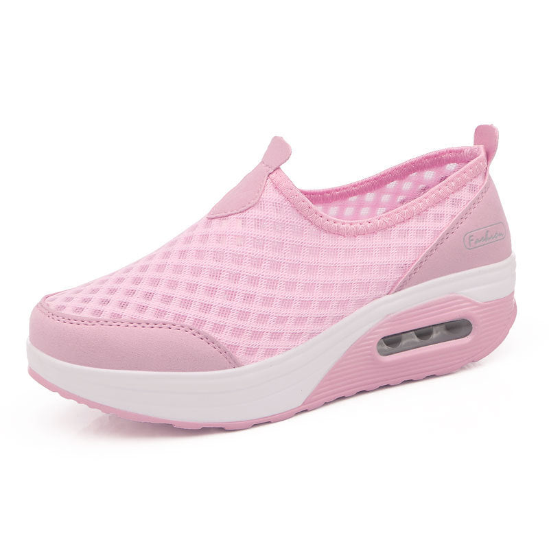 Damen Atmungsaktive Slip-On Sneakers mit Luftpolster-Technologie EB