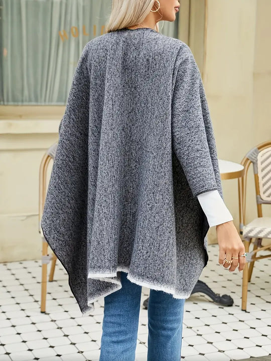 EB | Klassischer Poncho Retro & Stilvoll