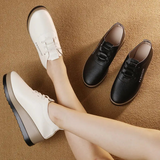 Modische Damen-Schuhe, dicke Sohle & bequem EB EB