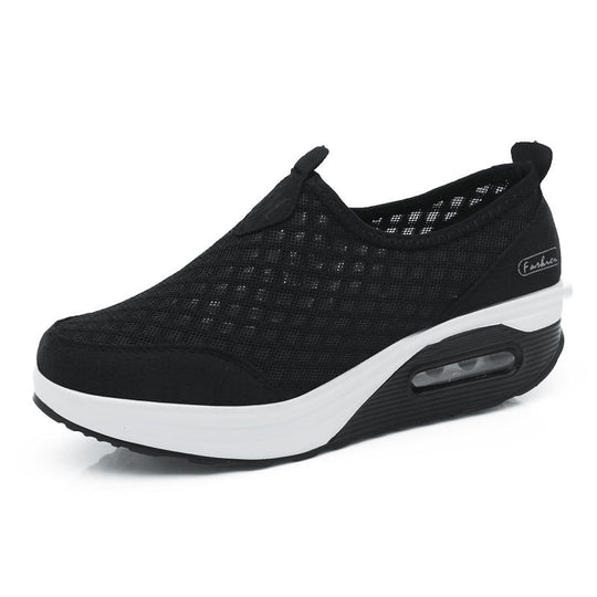 Damen Atmungsaktive Slip-On Sneakers mit Luftpolster-Technologie EB