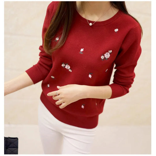 EB | Langarm-Poker-Dot-Pullover