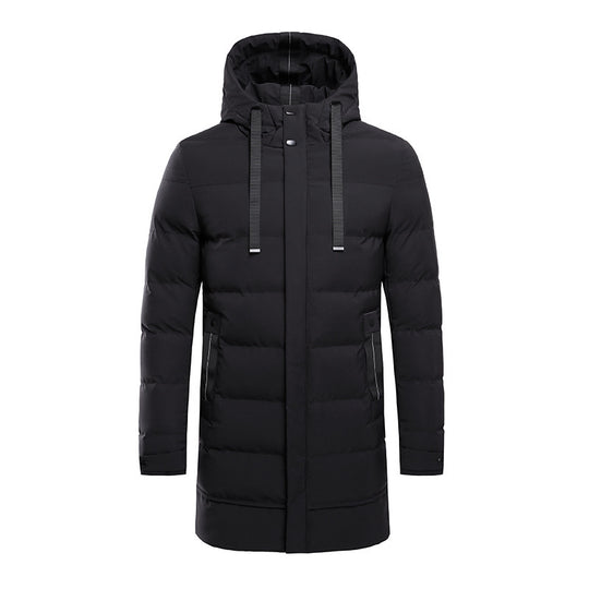 Herren isolierte Outdoor-Jacke mit verstellbarer Kapuze und funktionalen Taschen EB