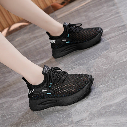 Bequeme Mesh-Freizeit-Sportschuhe für Damen EB EB