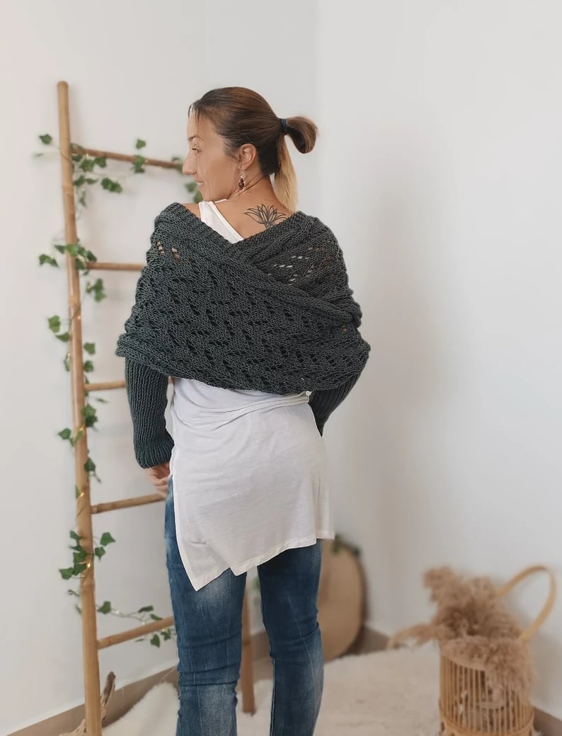 EB | Bequemer Strickschal