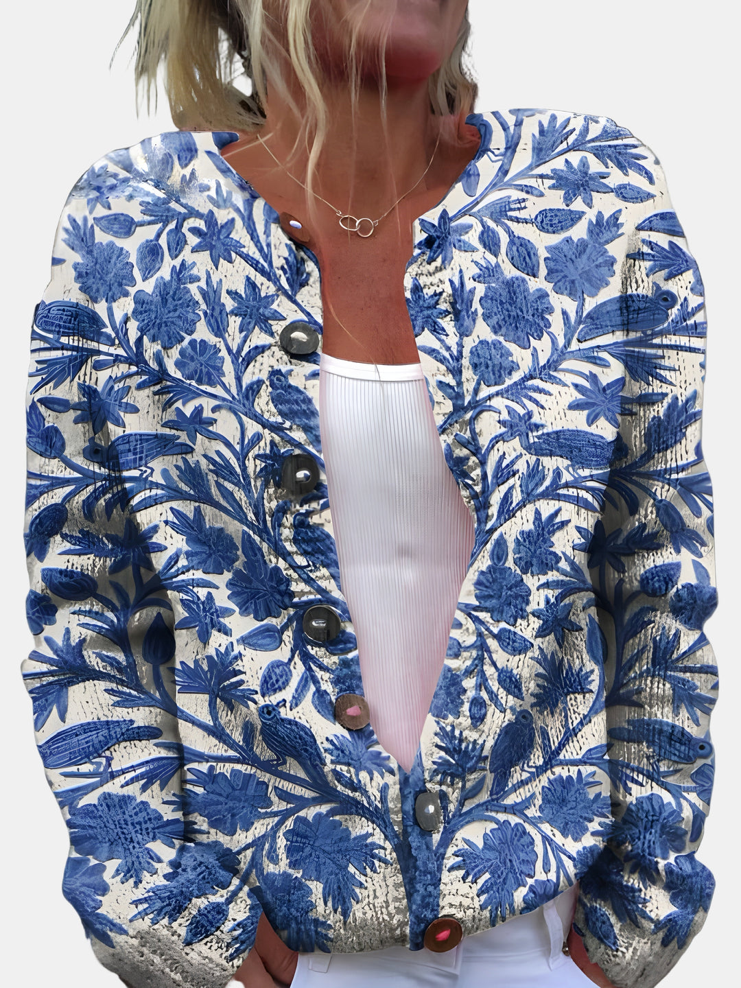 EB | Eleganter Blühender Cardigan