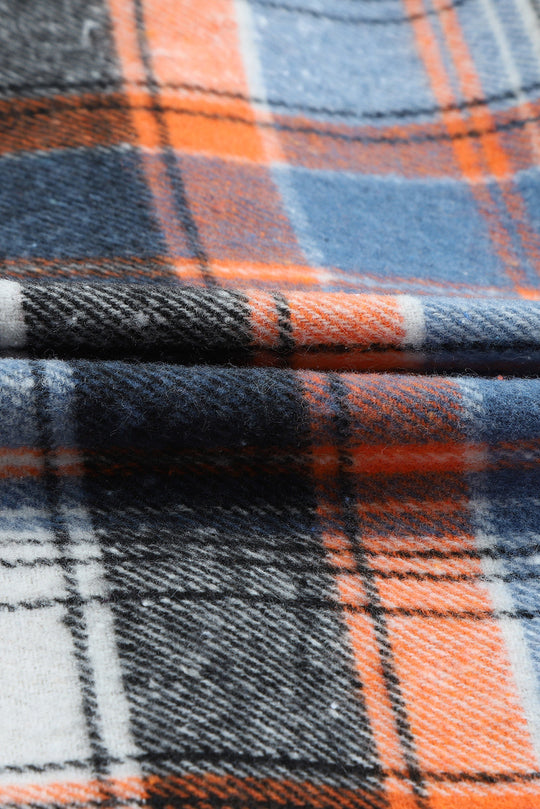 EB | Checkered Shirt With A-cut Cotton Blend Ideal for Everyday Look