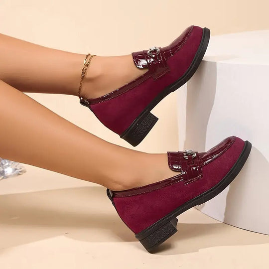 Damen-Loafer mit Metallkette EB EB