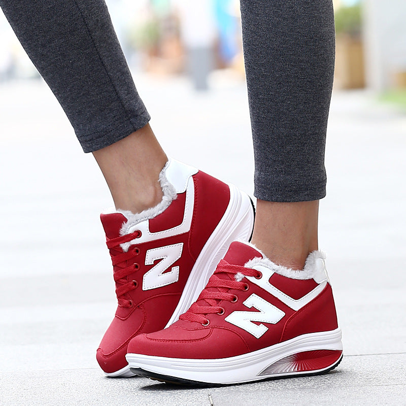 Damen nan Balance-Walking-Sneaker mit ergonomischer Wippsohle und entlastender Mittelsohle EB